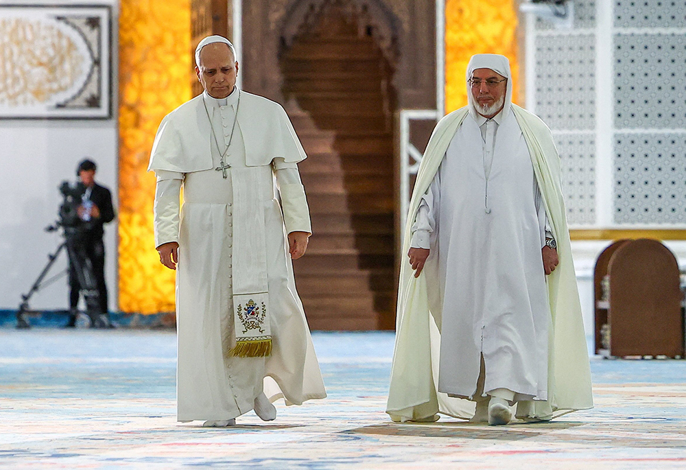Pope Leo arrives in Algeria preaching harmony, visits mosque | National  Catholic Reporter