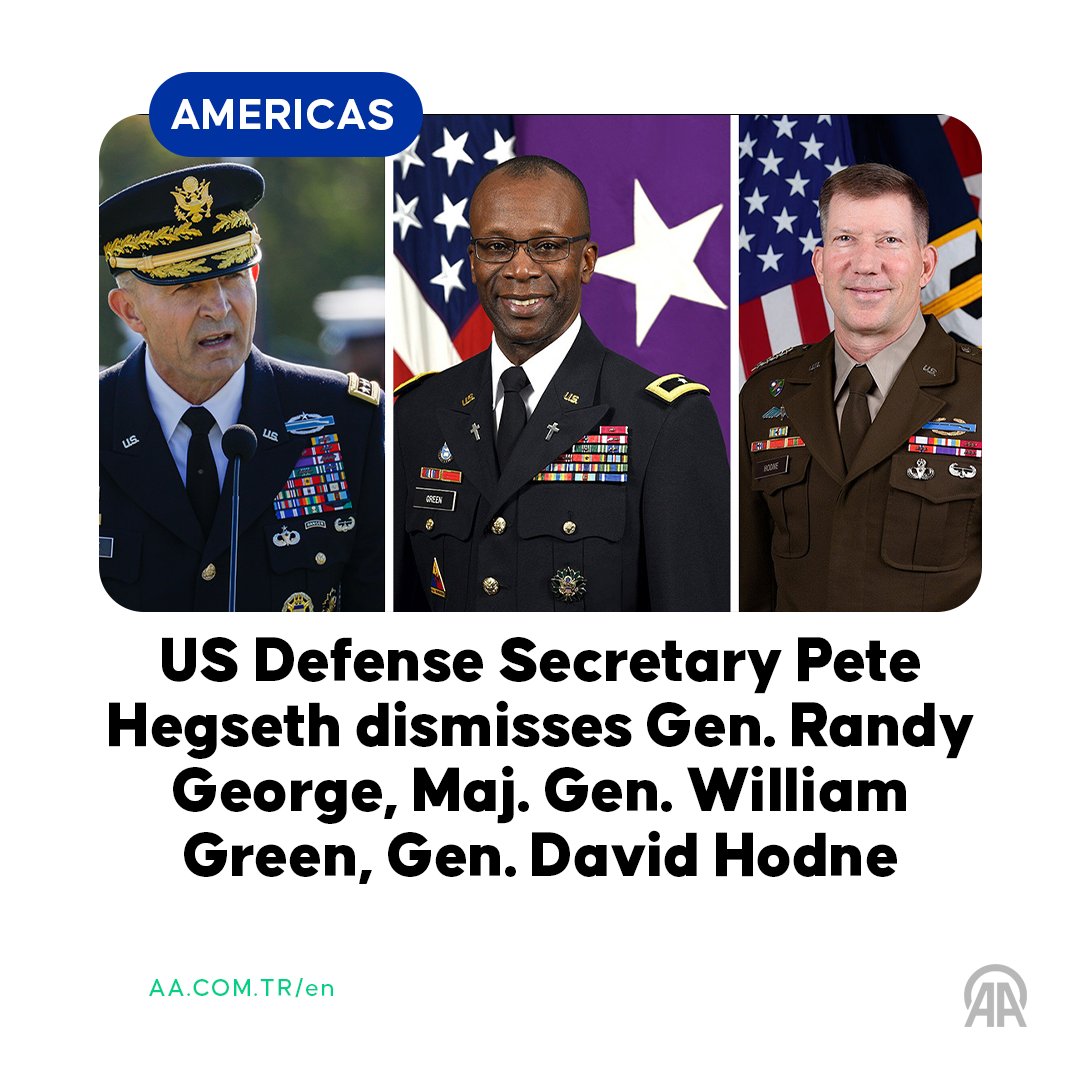 特朗普政府军方高层调整:陆军参谋长乔治即刻退休的权力重组信号 特朗普政府军方高层调整:陆军参谋长乔治即刻退休的权力重组信号