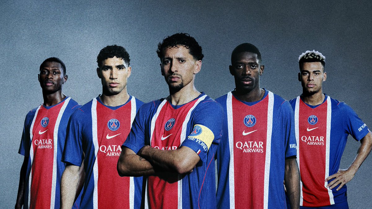 PSG 2026-2027主场球衣发布图