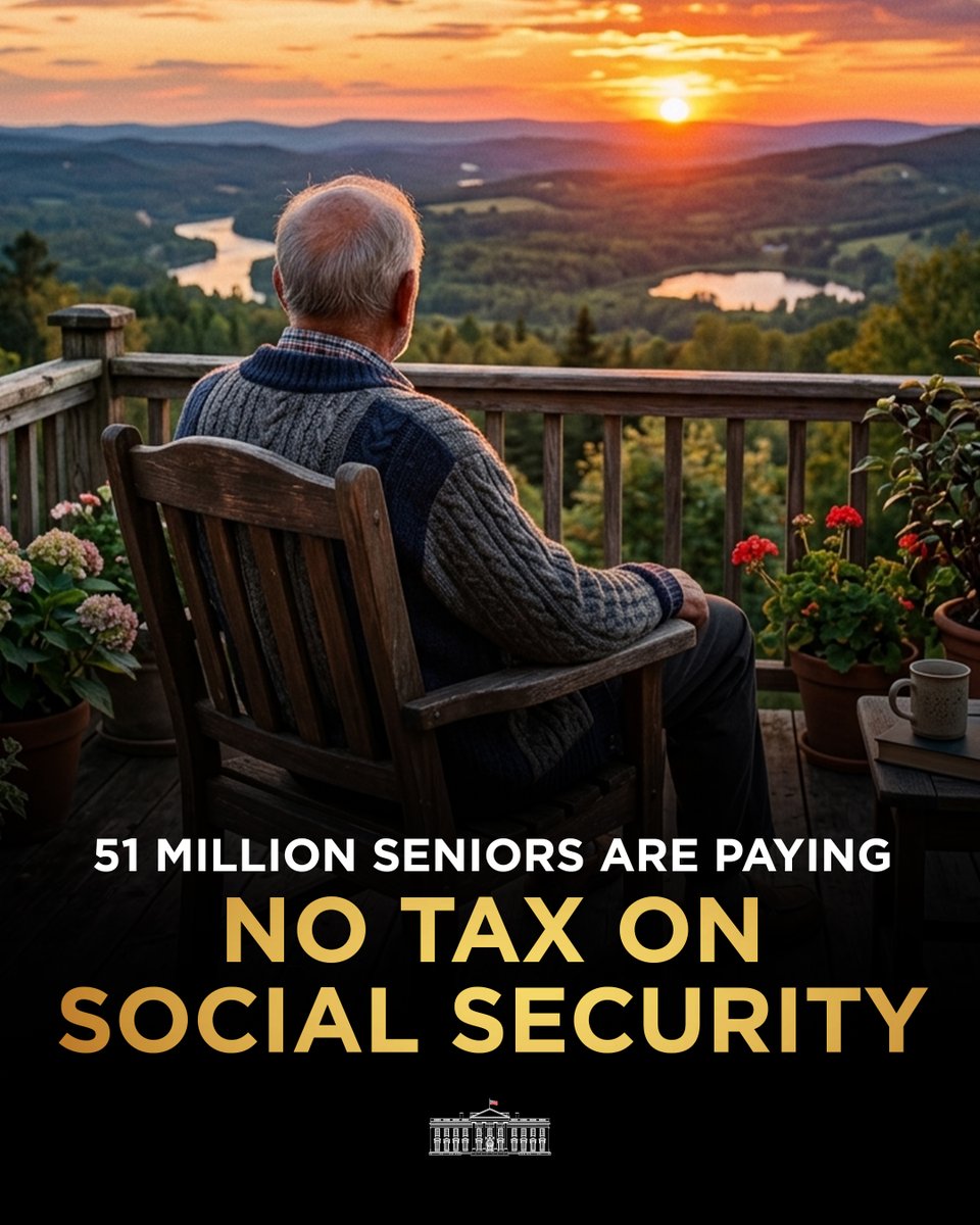 白宫官方发帖截图