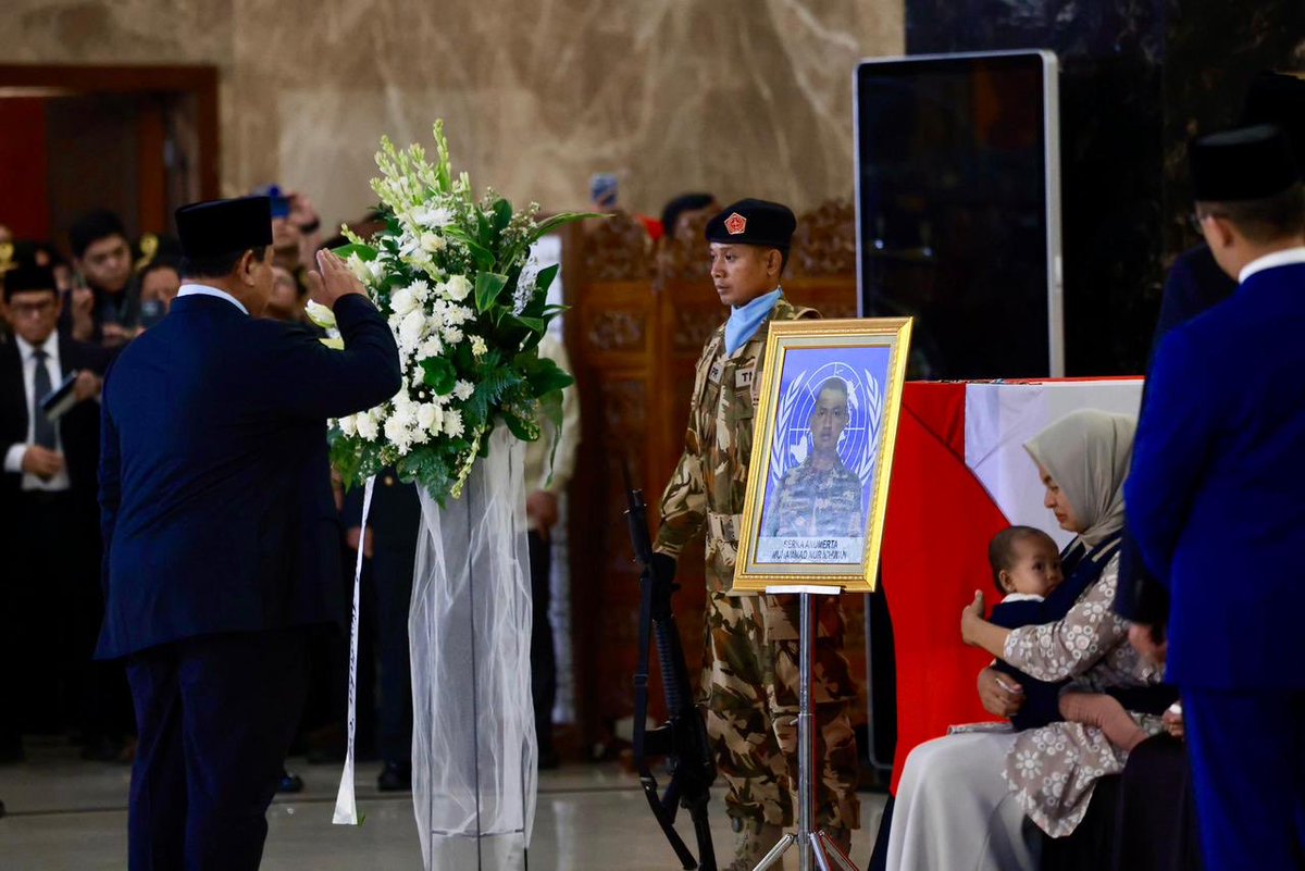 Prabowo总统悼念帖配图