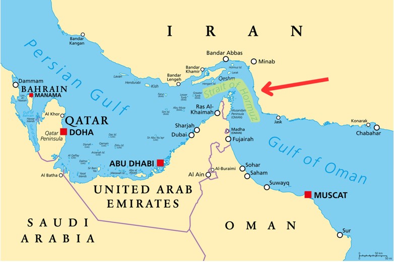Spotlight on Global Straits: The Strait of Hormuz - Land, Sea, & Air  Shipping Services - InterlogUSA