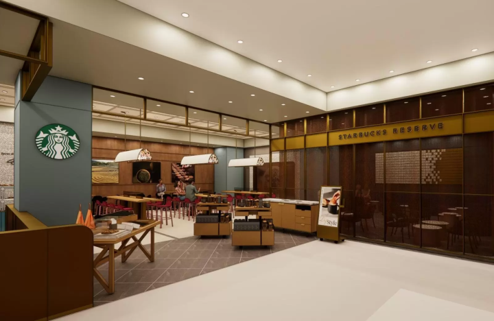 星巴克Reserve Cafe大阪新店概念图