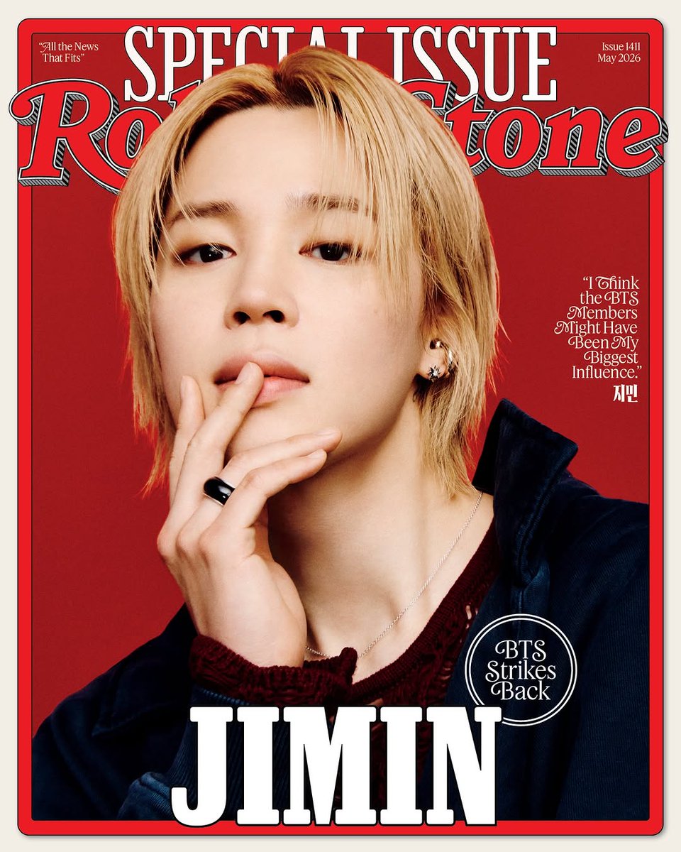 Jimin Rolling Stone 2026 solo封面
