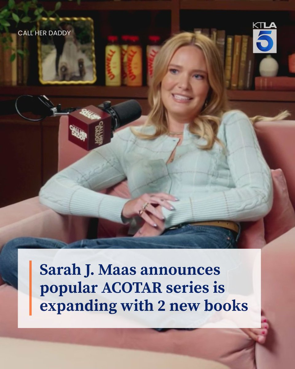 莎拉·J·马斯在Call Her Daddy播客宣布新书消息