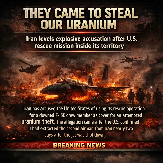 伊朗官方发布的美军飞机残骸照片