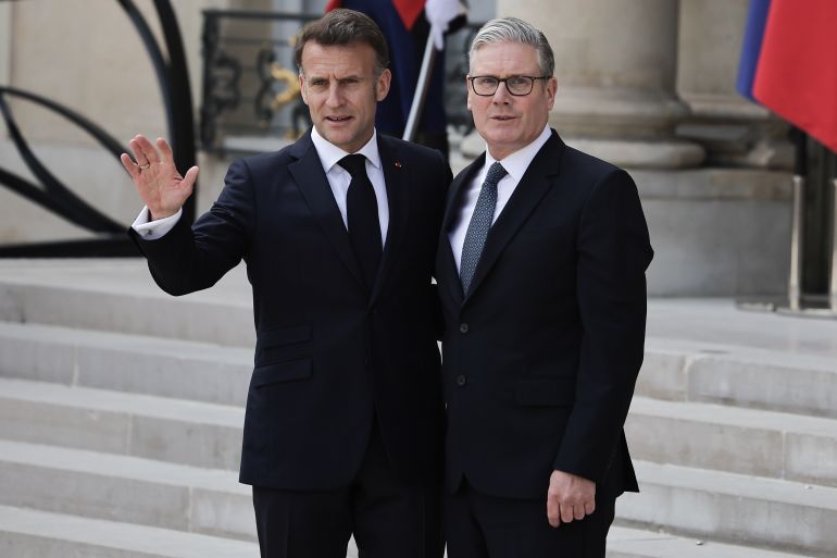 Macron and Starmer host allies for summit on Hormuz maritime security