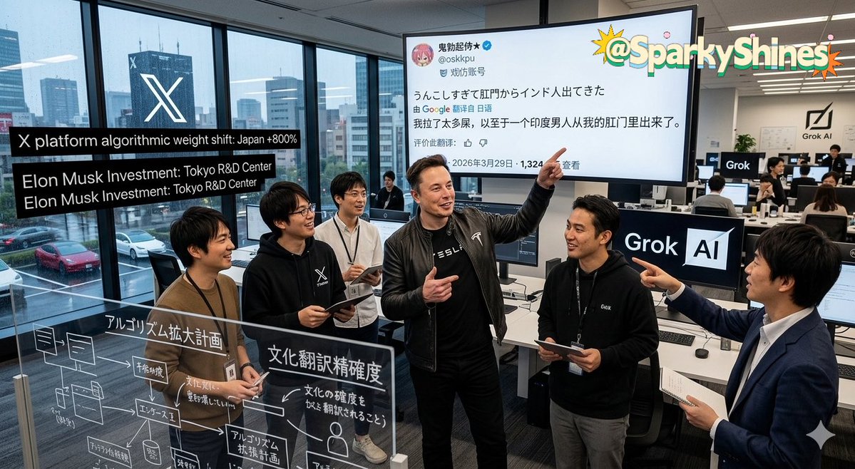 日本X用户有机推文文化 全球网友讨论