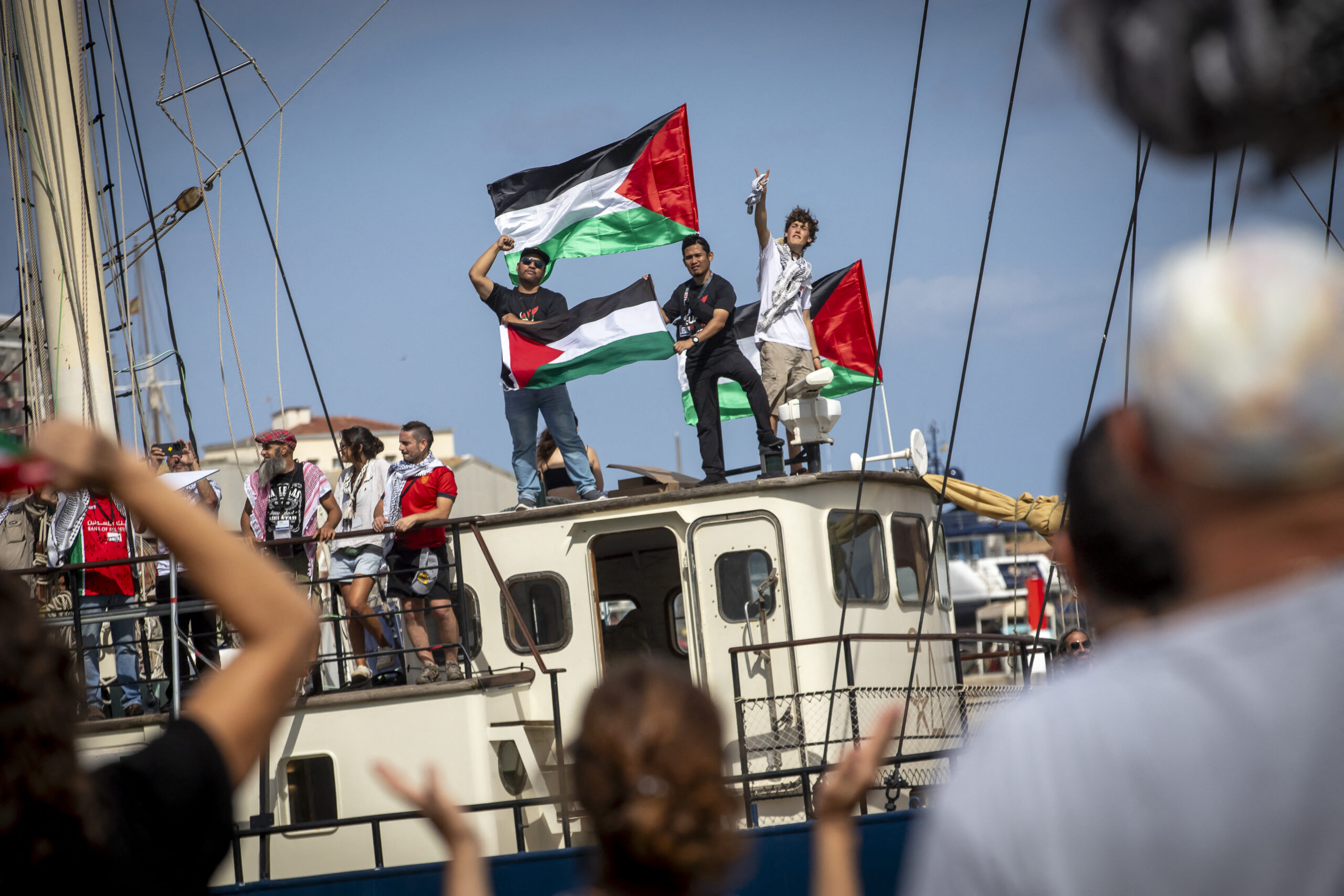Global Sumud Flotilla sails towards Gaza, Israel prepares show of force