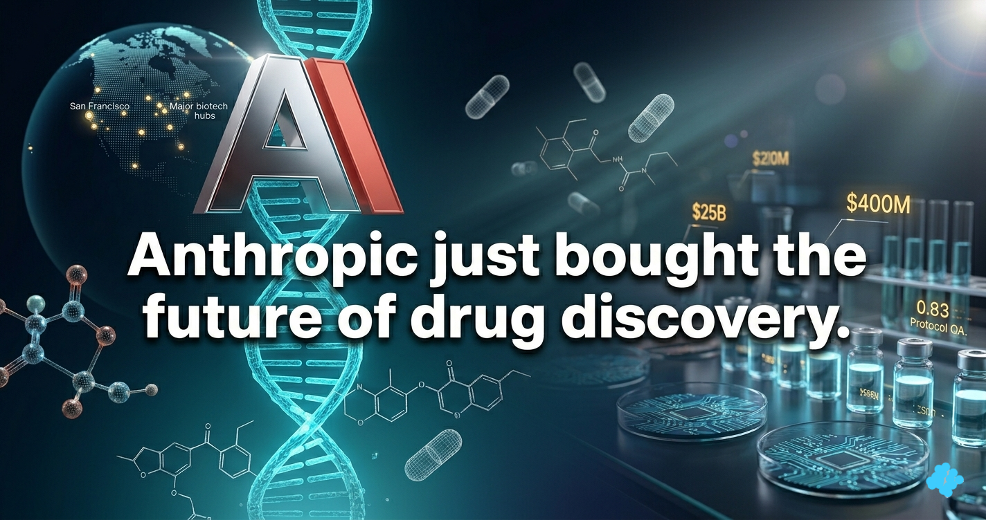 Anthropic Coefficient Bio Acquisition: AI Drug Discovery