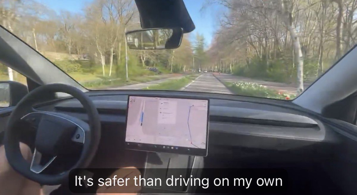 Tesla FSD监督版在荷兰向客户正式推送