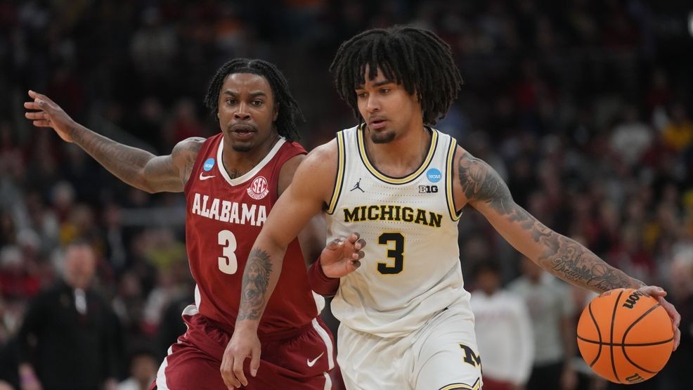 90-77史诗逆转！密歇根下半场狂飙43分 挺进NCAA精英八强