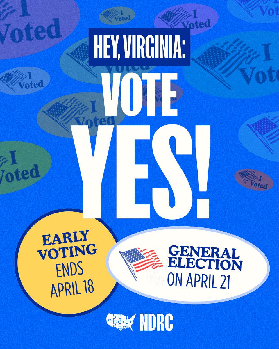 奥巴马呼吁弗吉尼亚选民支持选区修正案的X平台图片