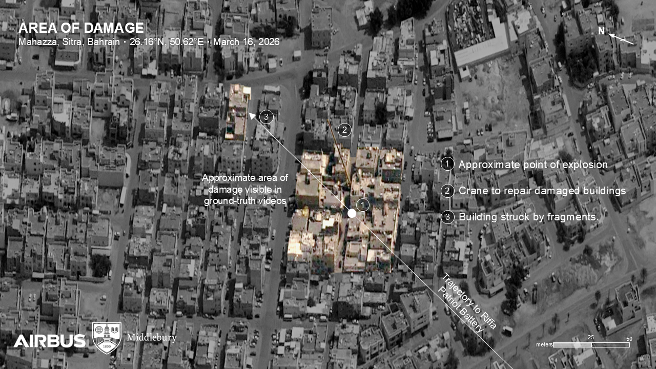 Patriot missile involved in Bahrain blast likely US-operated, analysis  finds | Reuters