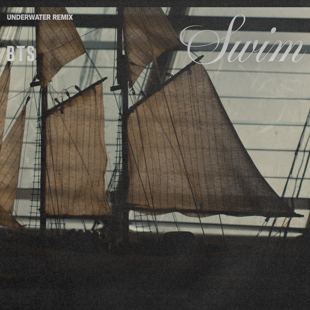 BTS官方SWIM (Underwater Remix)发售公告截图