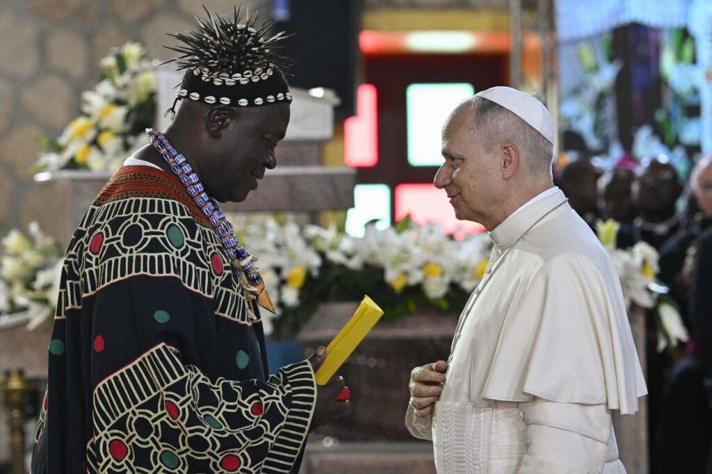 Pope leads peace meeting in heart of Cameroon conflict zone