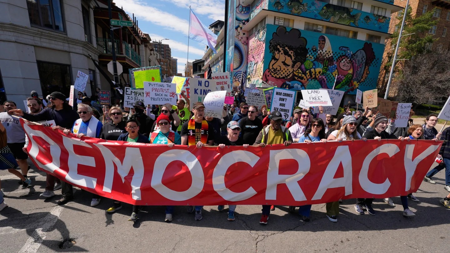 No Kings' rallies draw crowds across US, in Europe. Springsteen headlines Minnesota demonstration | battlefordsNOW