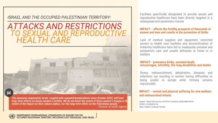 Hague Principles on Sexual Violence Cited in UN Report on Sexual,  Reproductive, and Gender-based Violence against Palestinians | Women's  Initiative for Gender Justice