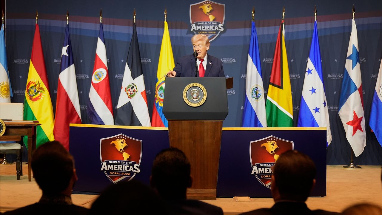 Trump encourages nations to use militaries to fight cartels