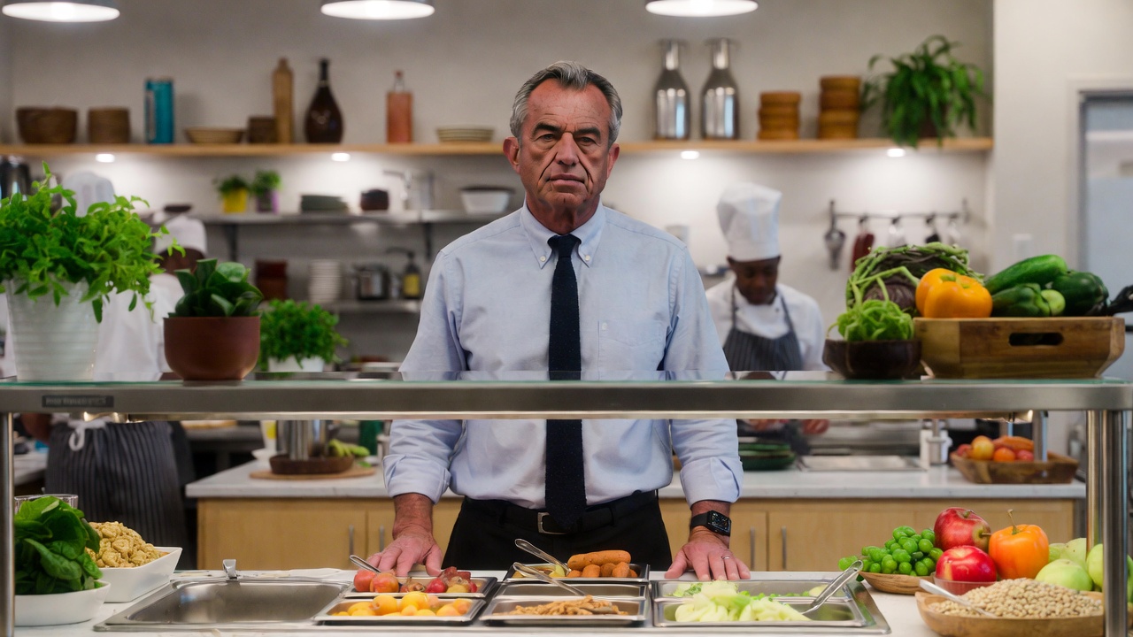 卫生部长RFK Jr推广学校真实食材午餐