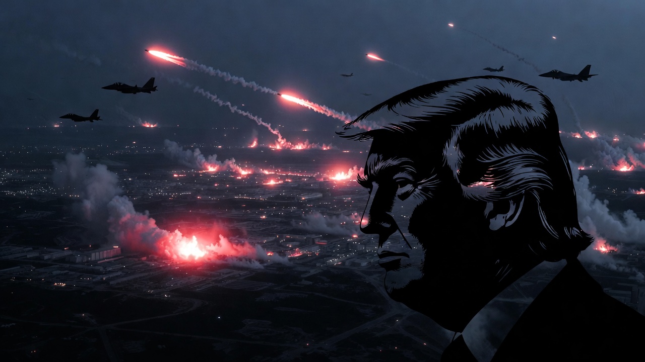 美以伊朗冲突升级 特朗普要求无条件投降