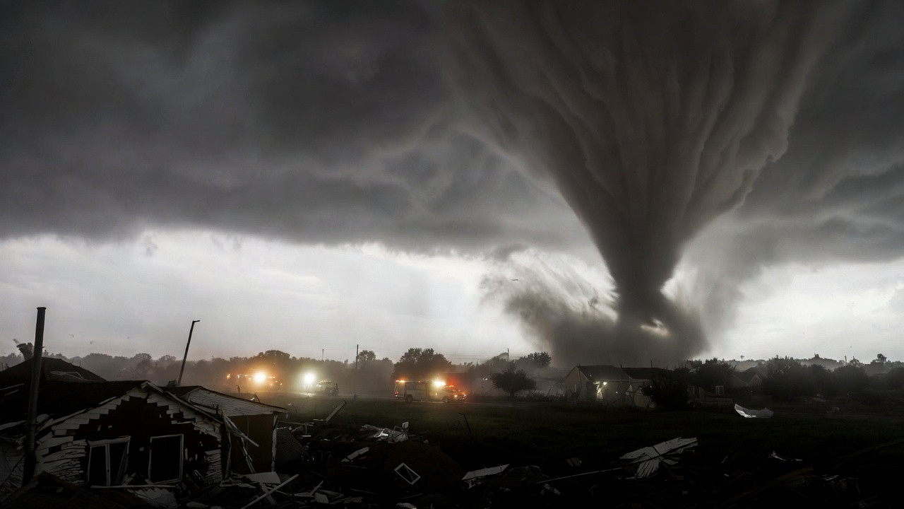 俄克拉荷马龙卷风造成人员伤亡