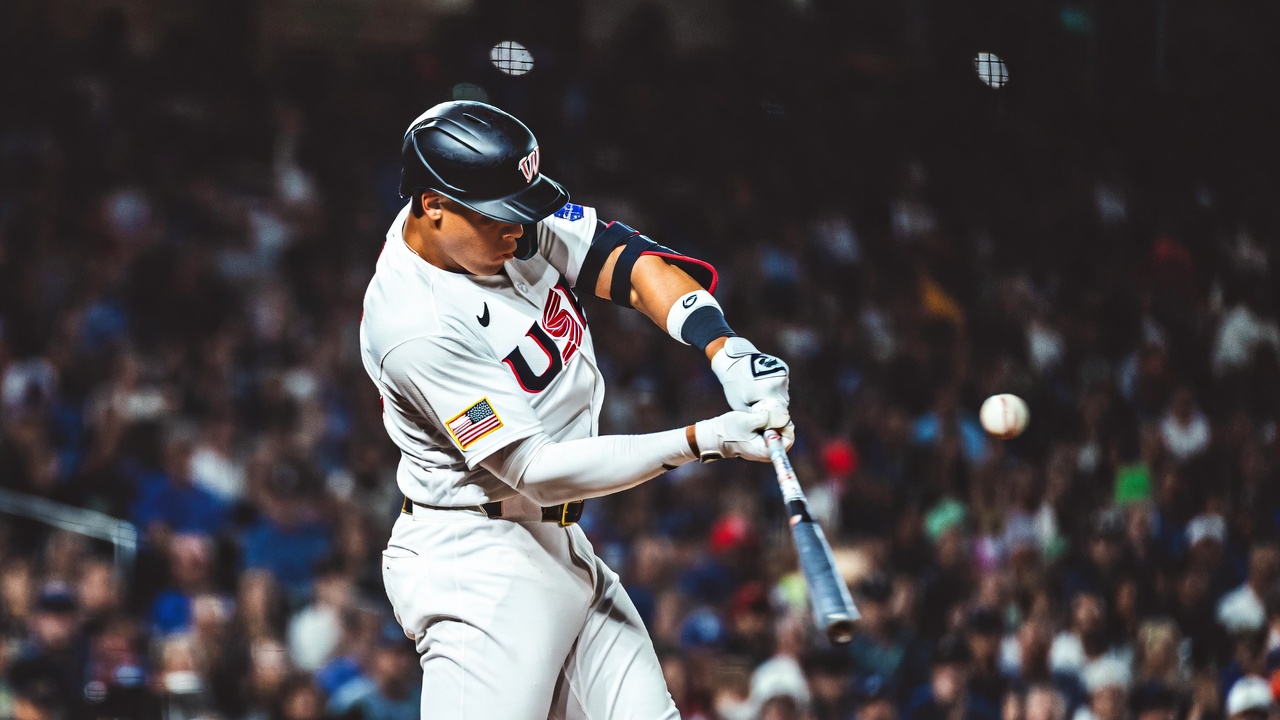 惊天首秀！Aaron Judge WBC首打席轰405英尺两分全垒打 Captain America点燃美国队金牌梦