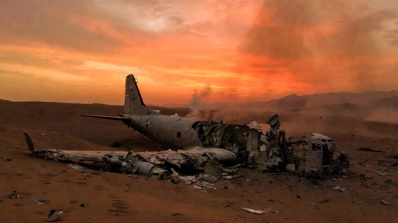 美军KC-135加油机伊拉克坠毁6人死亡 美军KC-135加油机伊拉克坠毁6人死亡