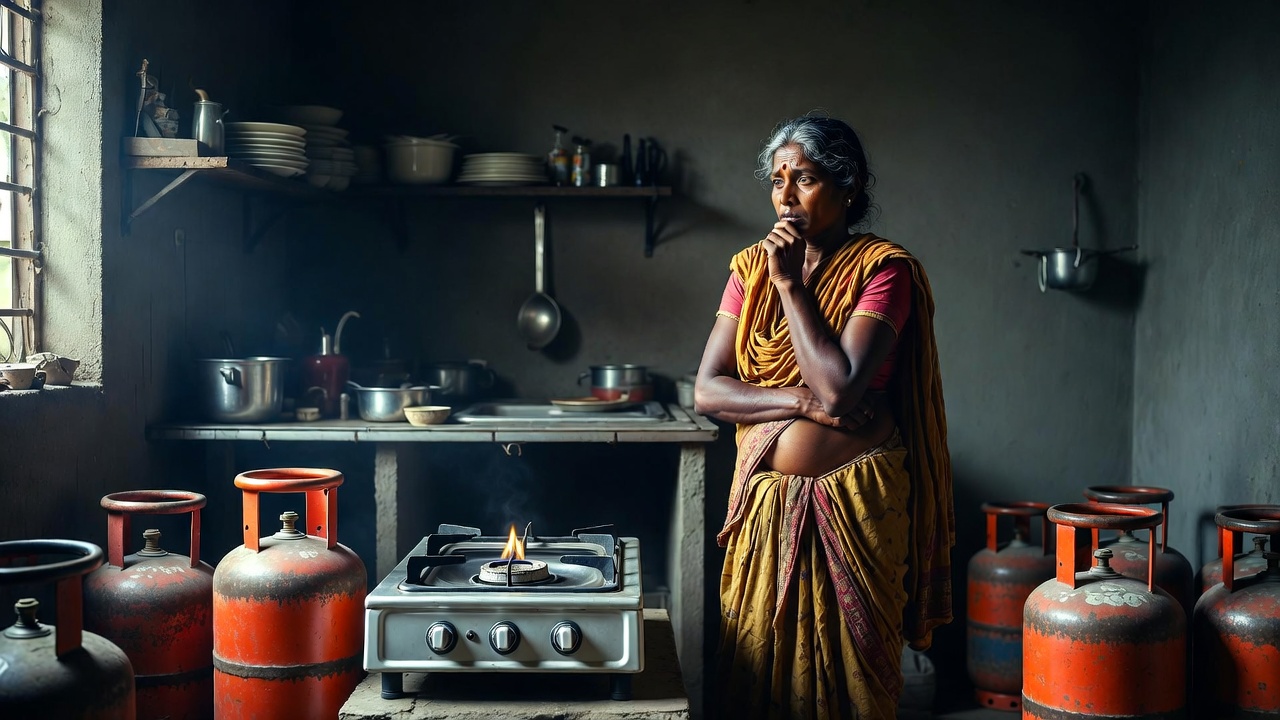 中东战争致印度厨房燃料短缺 中东战争致印度厨房燃料短缺