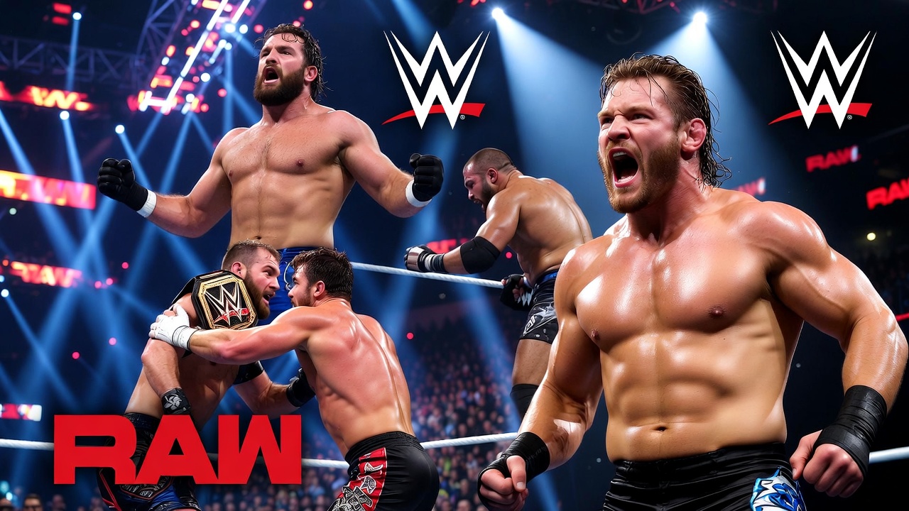 WWE Raw赛事高光瞬间刷爆X：Bryan Danielson“影子”重现，谁看了不喊爷青回？