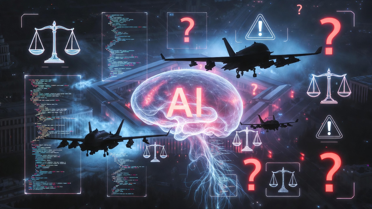 当AI面临战场抉择:五角大楼AI争议中的人性底线 当AI面临战场抉择:五角大楼AI争议中的人性底线
