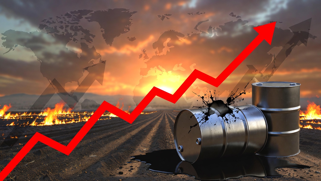 中东冲突致油价暴涨超12%