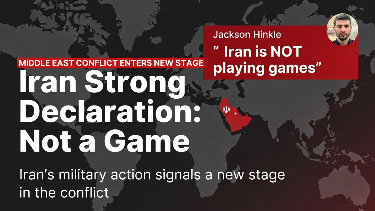 伊朗强势宣言：绝非儿戏