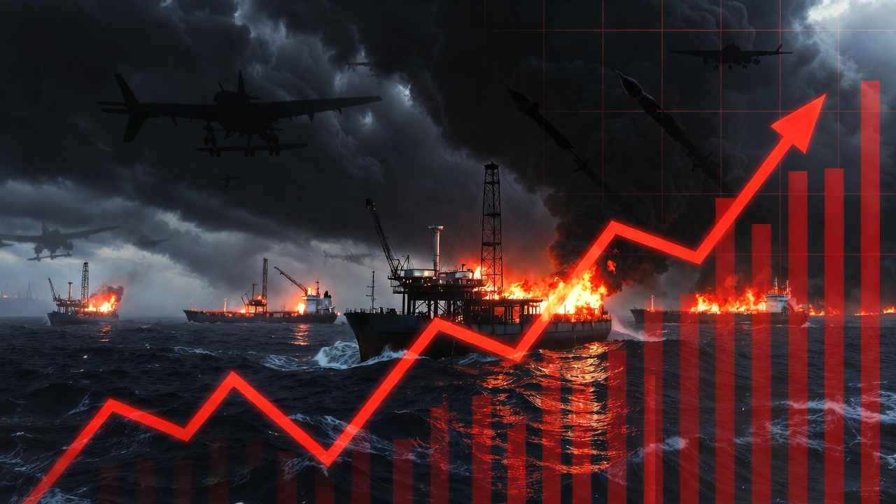 伊朗战争推高油价 市场波动