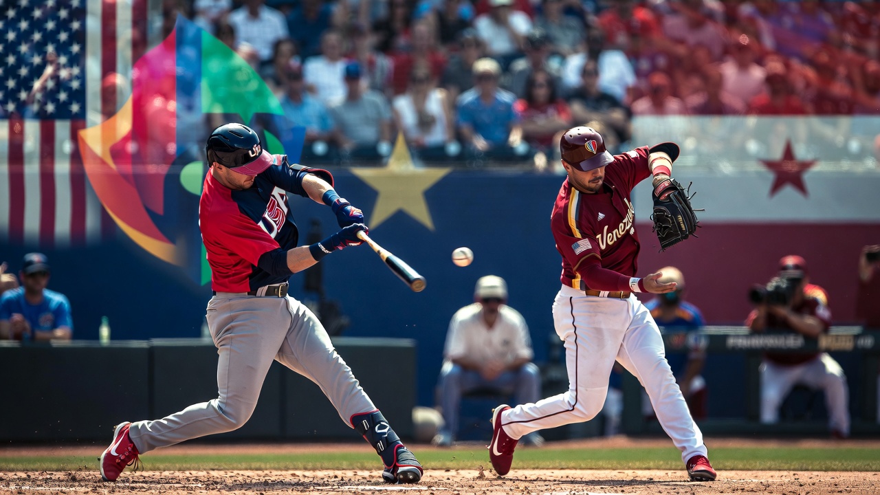 世界棒球经典赛决赛美国对阵委内瑞拉