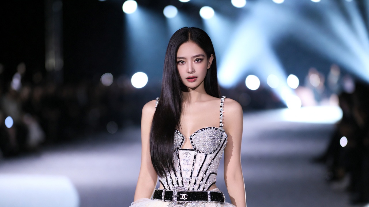 Jennie香奈儿秀一亮相，巴黎时尚圈直接跪了：她这次穿的不是衣服，是定义！