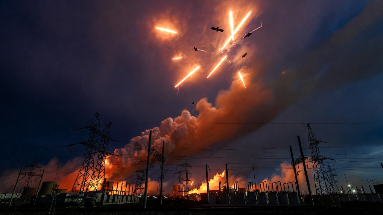 俄罗斯大规模空袭乌克兰能源与铁路设施：冲突升级中的战略博弈