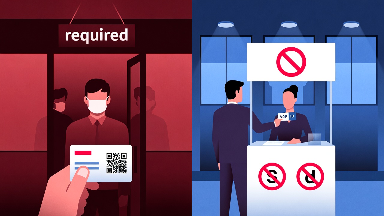 民主党疫苗卡与投票ID双标遭讽 民主党疫苗卡与投票ID双标遭讽