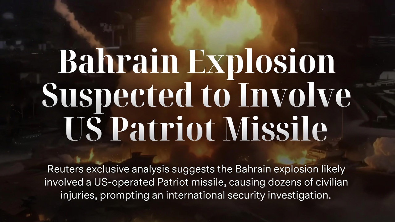 巴林爆炸疑涉美军爱国者导弹