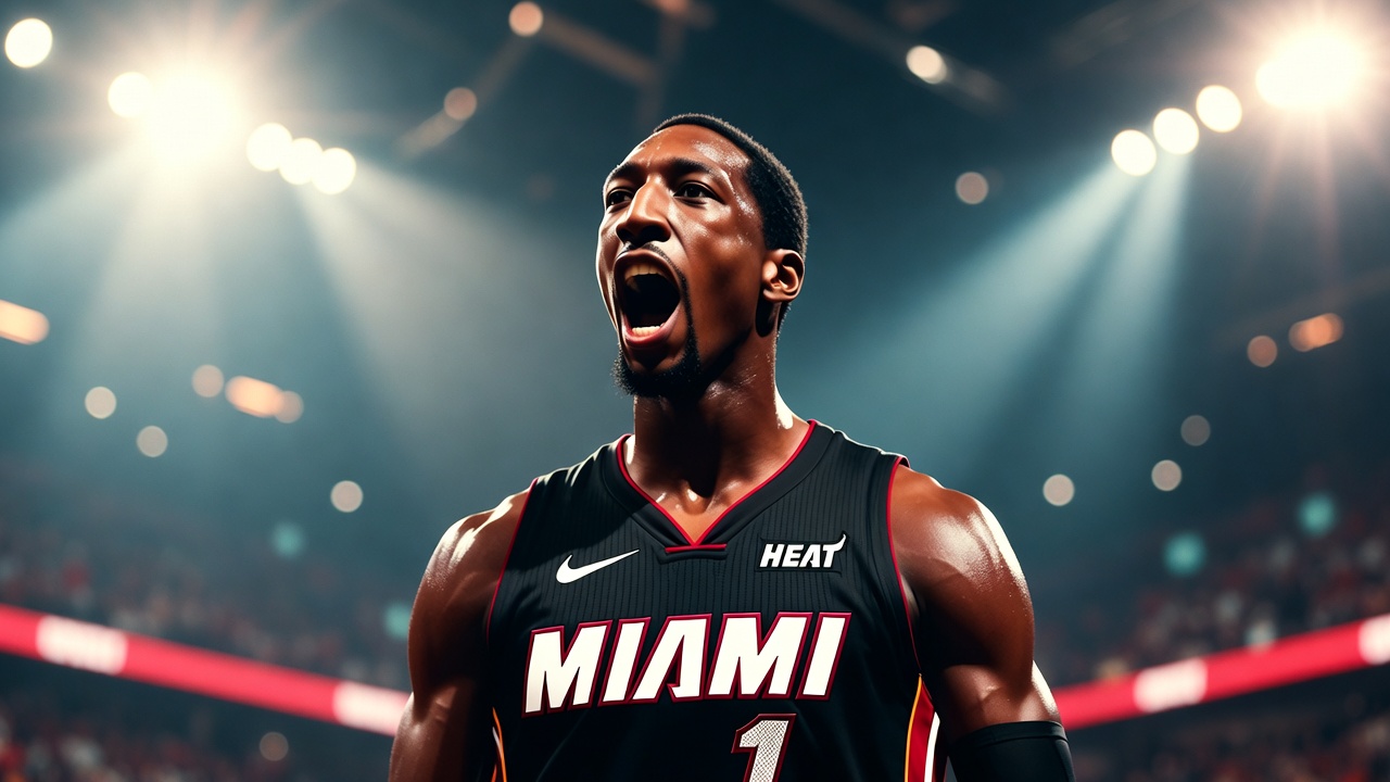 83分传奇之夜：巴姆·阿德巴约内线狂飙，NBA历史第二高分震撼诞生