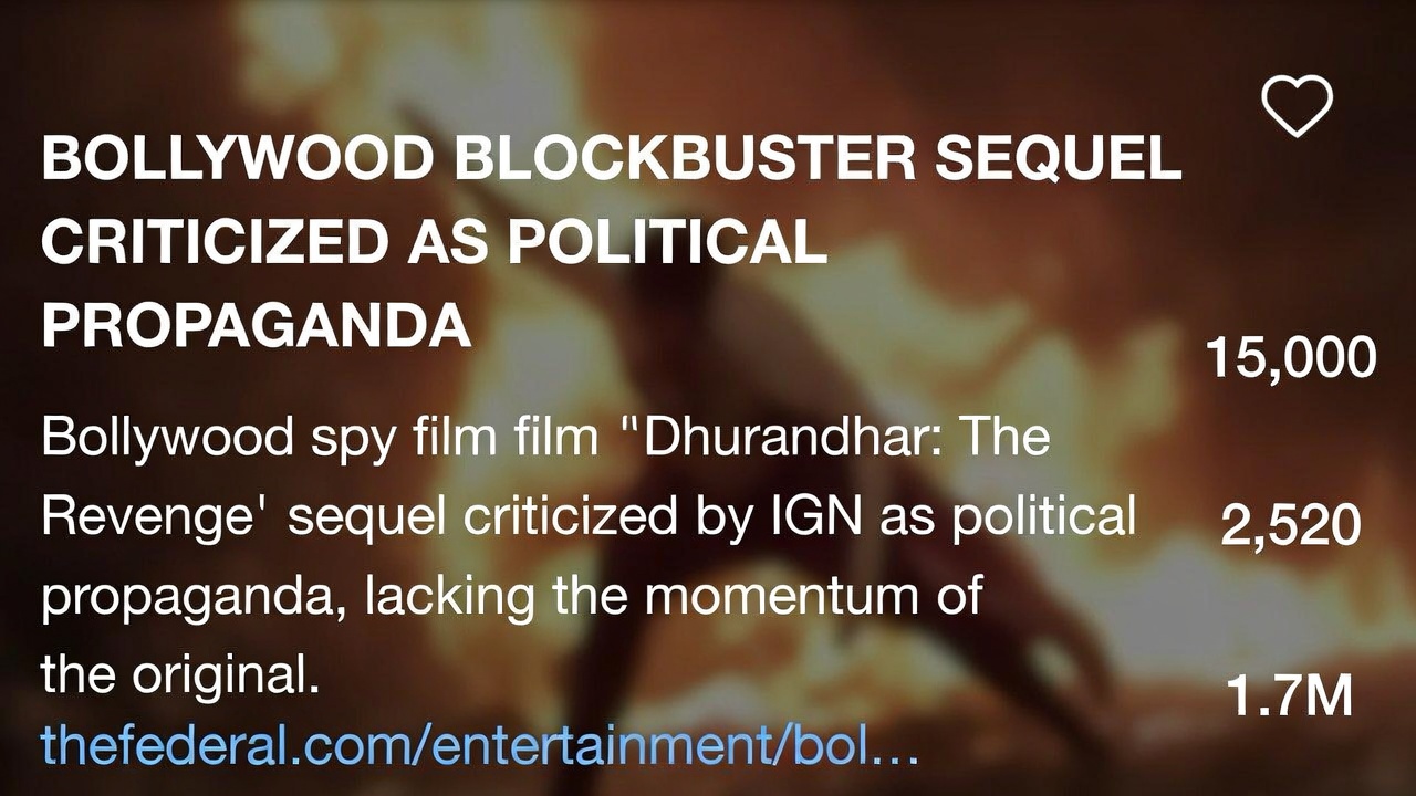 宝莱坞大片续集被批政治宣传