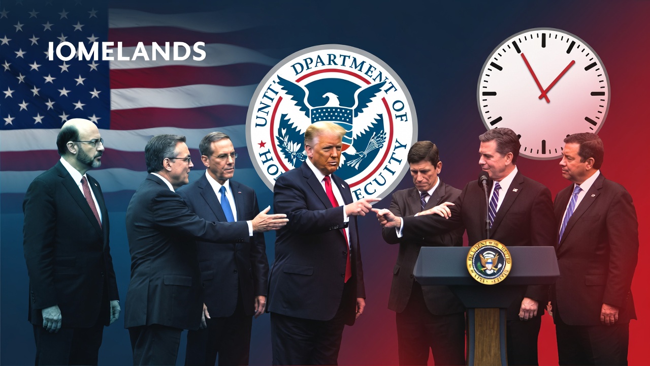 特朗普解除Noem职务 提名新DHS部长