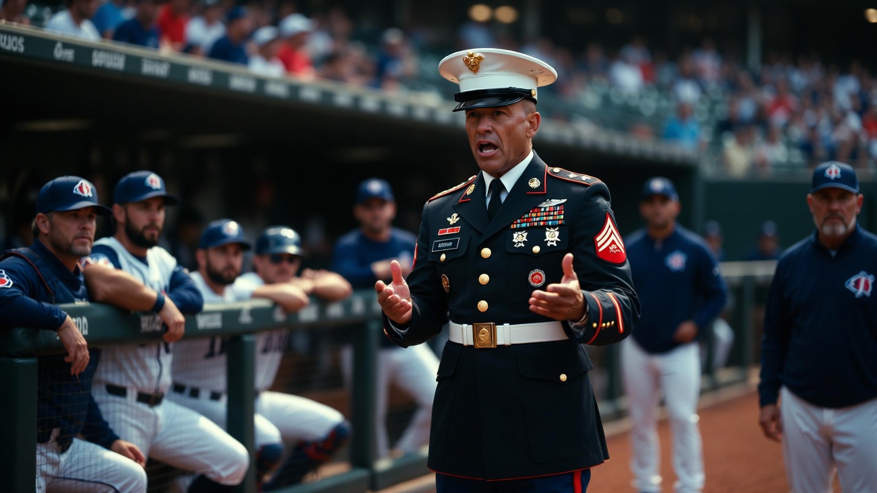 WBC美国队海军陆战队员激励演讲引爆争议