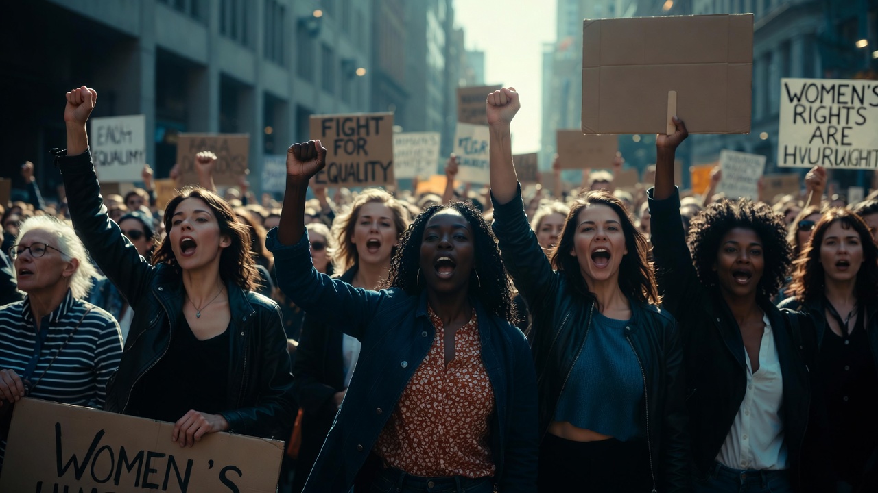 国际妇女节全球热议与集会