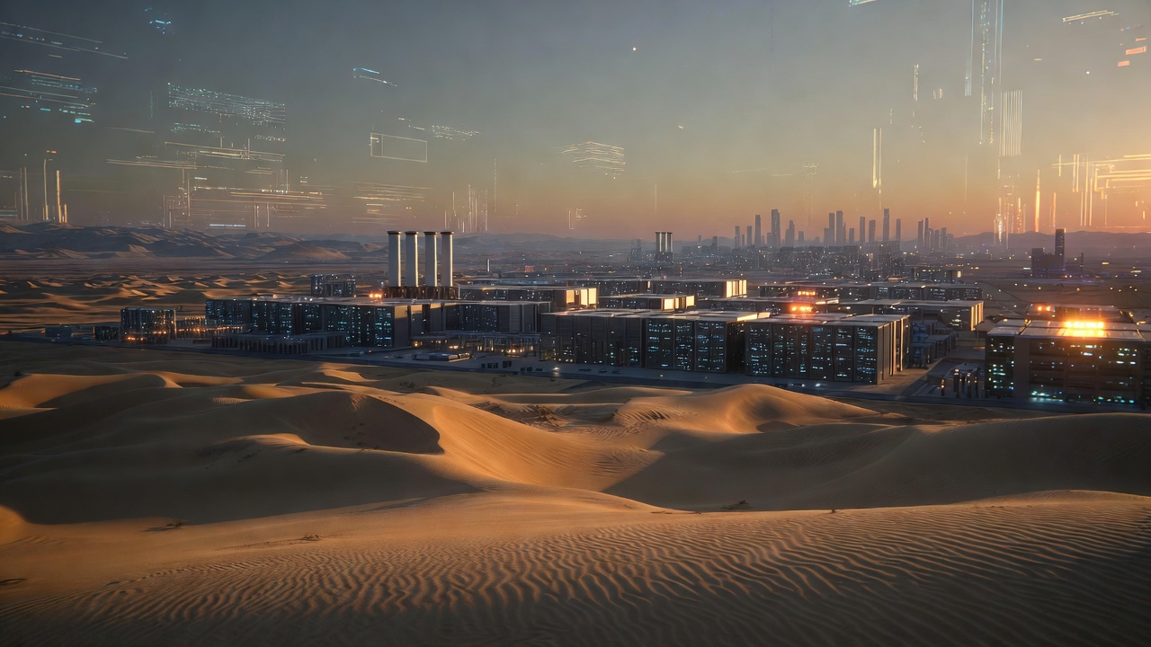 沙特放弃“线城”计划 转型AI数据中心