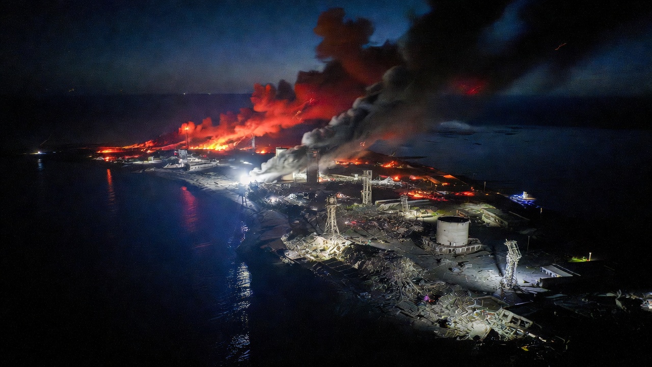 美军彻底摧毁伊朗哈尔格岛军事目标