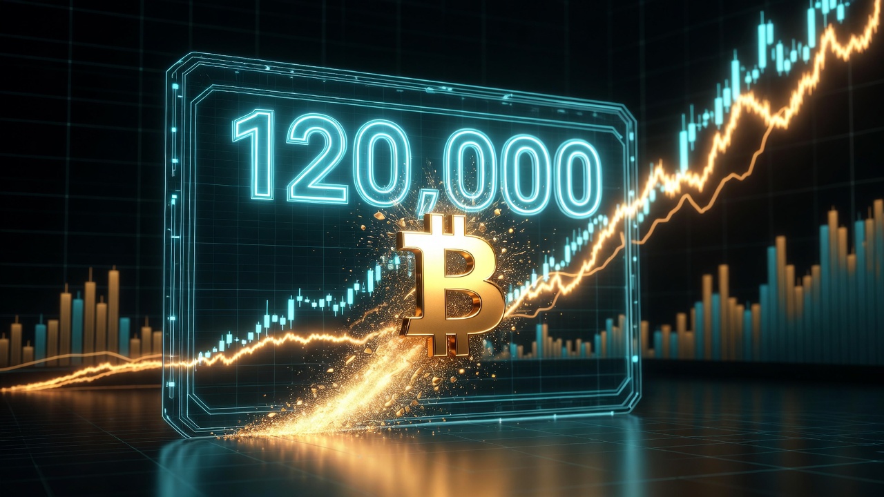 比特币价格突破12万美元