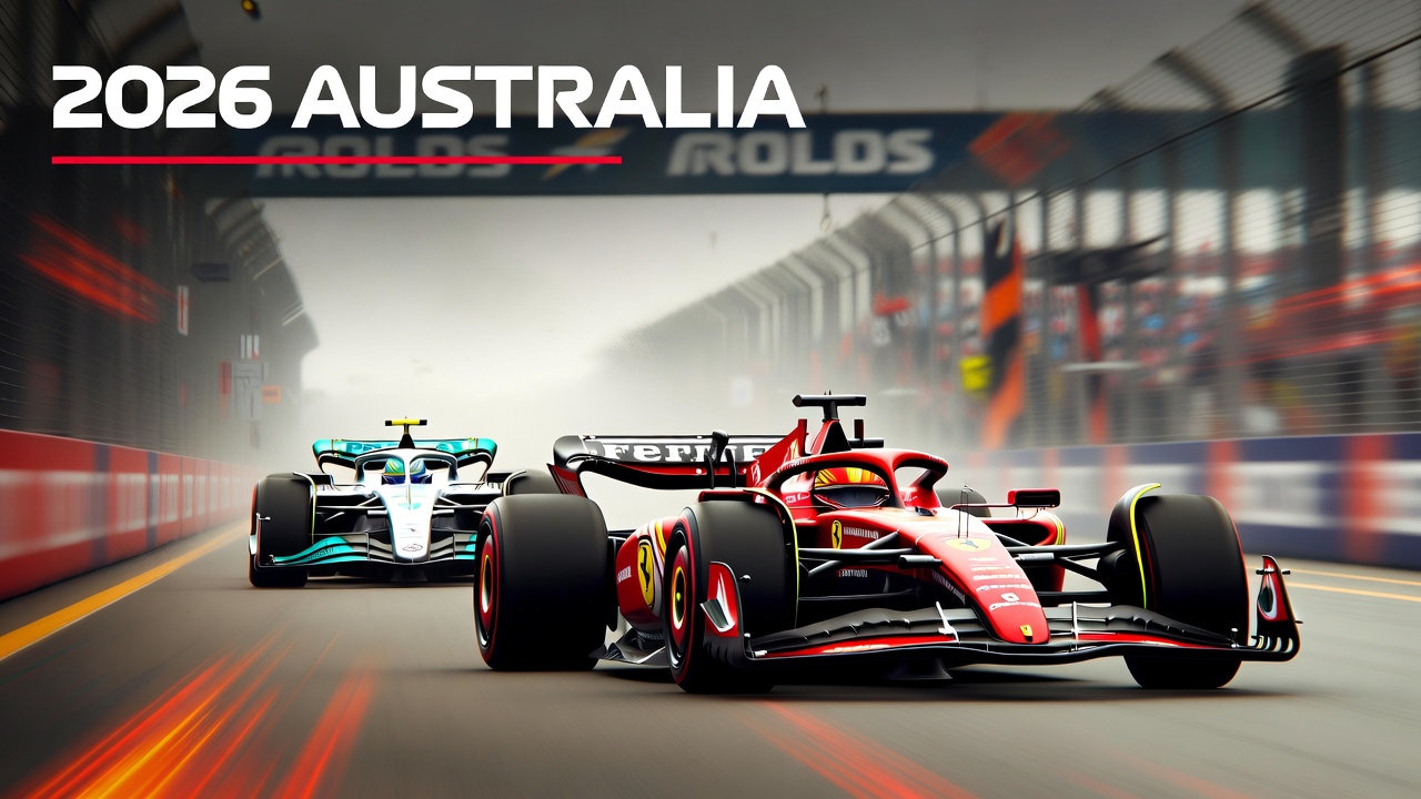 惊天起步！勒克莱尔法拉利F1澳大利亚站首弯绝杀领跑 红军新赛季冠军梦燃爆阿尔伯特公园