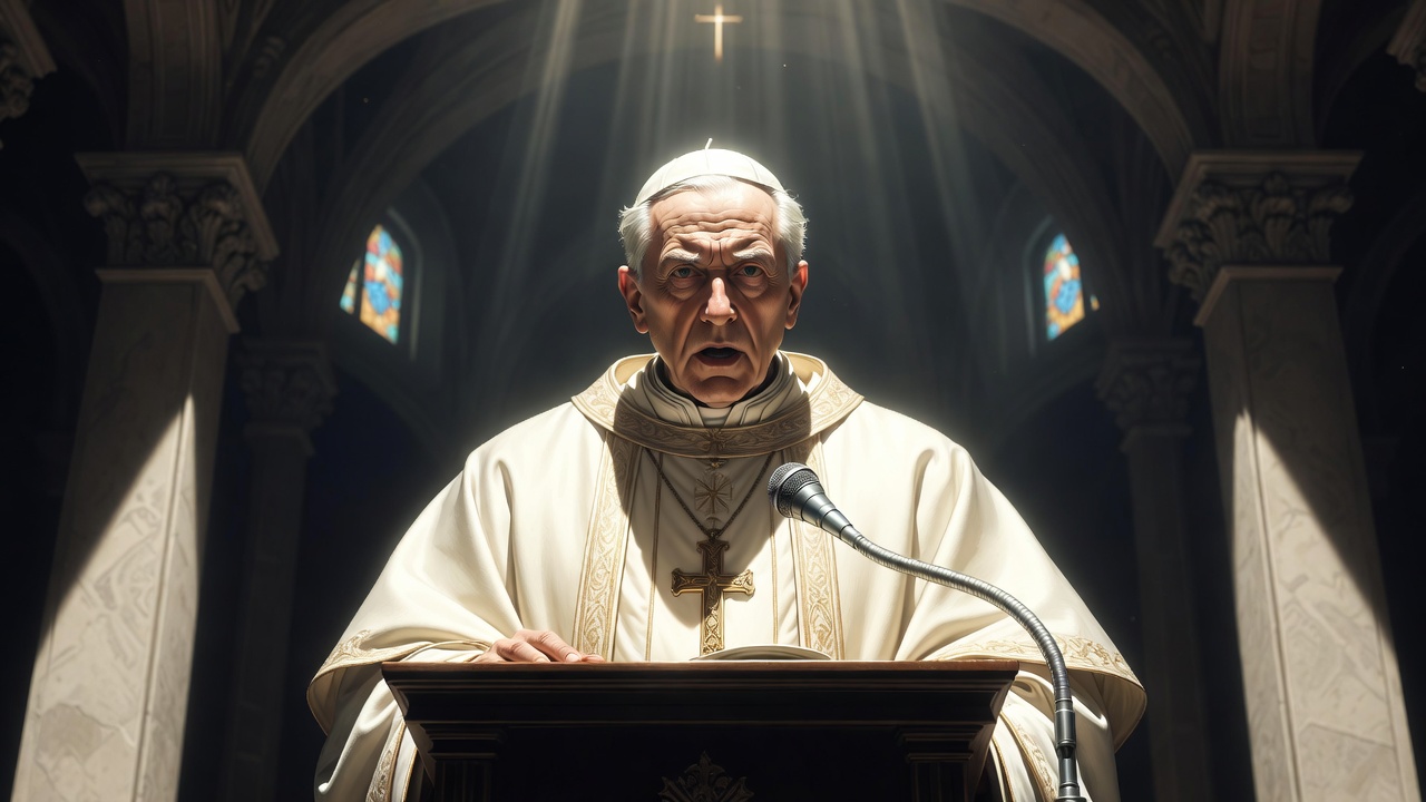 教皇利奥十四世批上帝用于战争