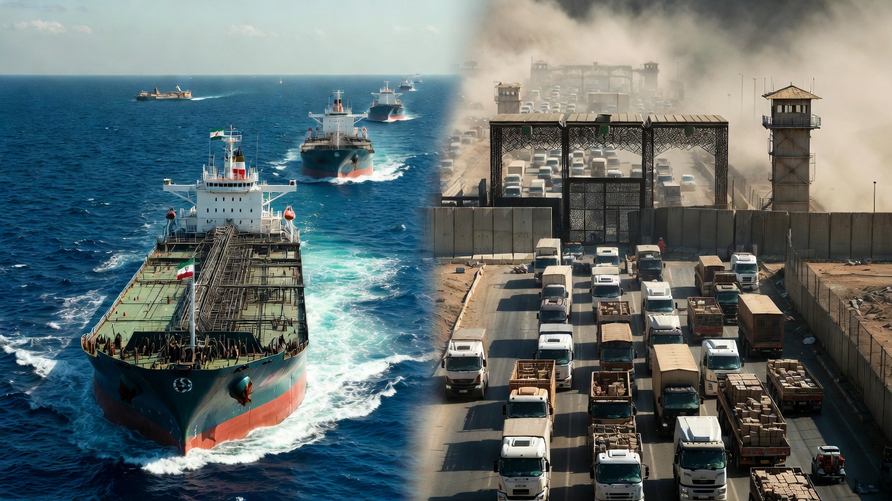 加沙封锁与伊朗石油通道对比引爆全球讨论